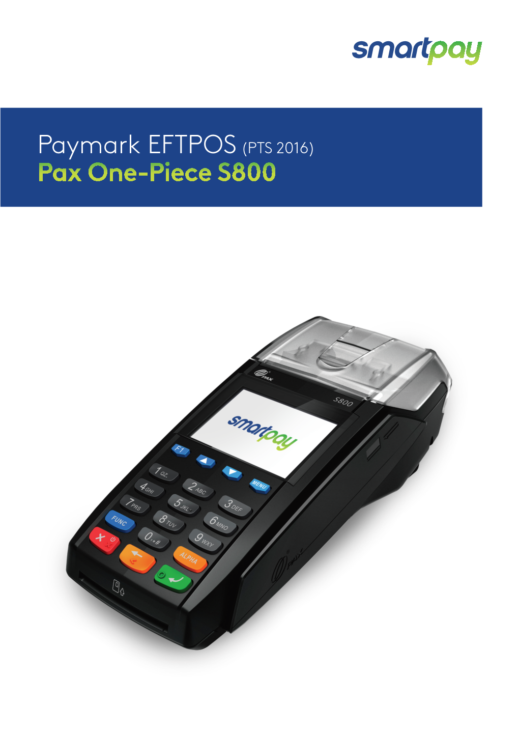 Paymark EFTPOS(PTS 2016) Pax One-Piece S800