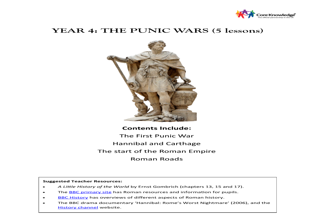 THE PUNIC WARS (5 Lessons)