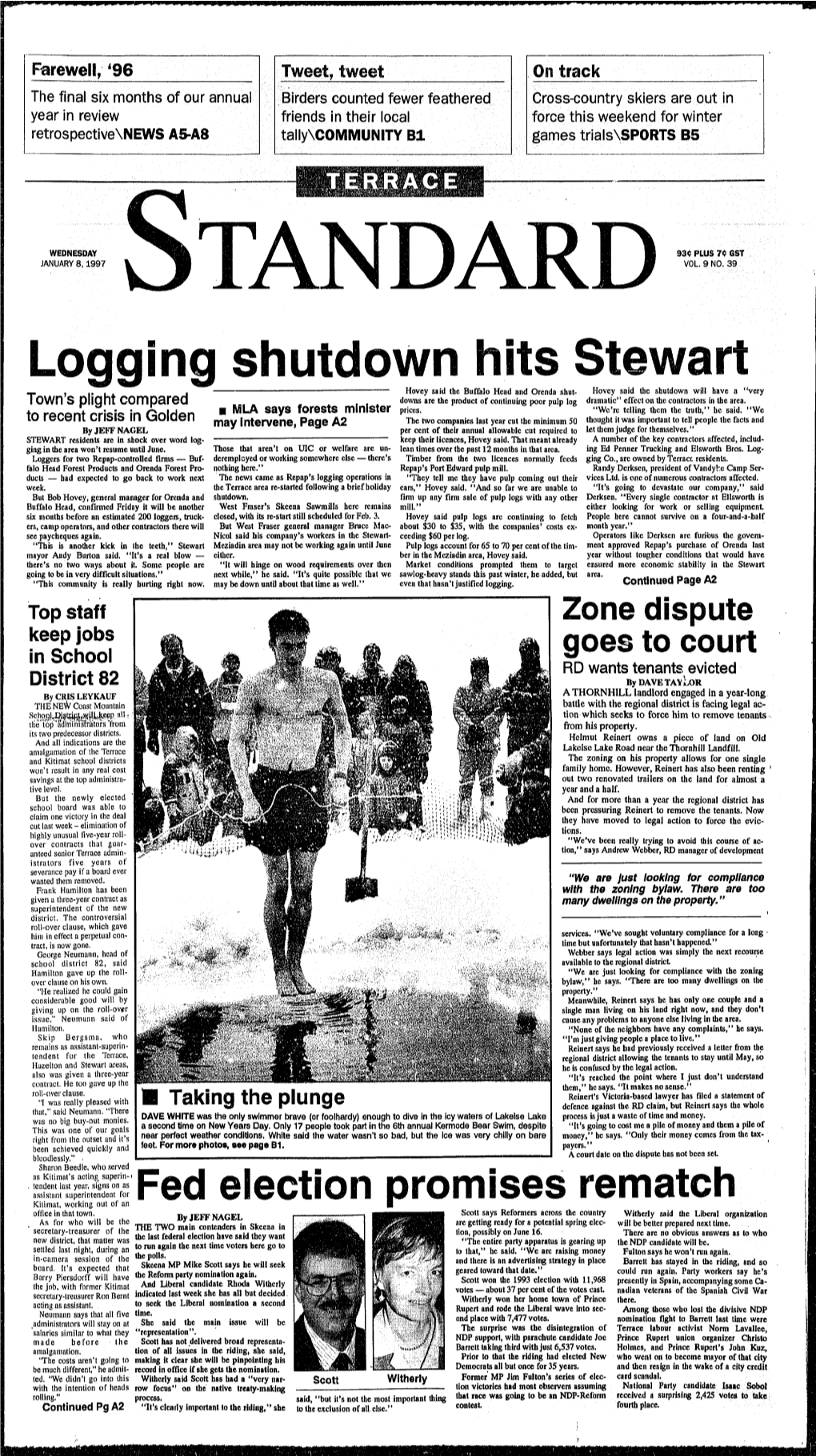 Logging Shutdown Hits Stewart