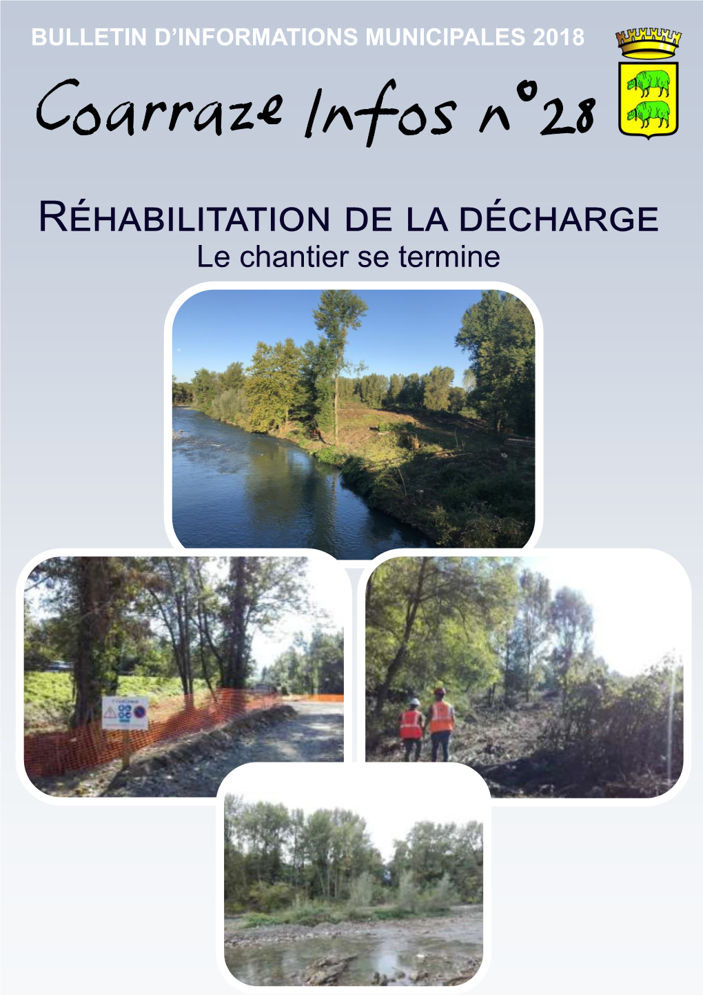 Coarraze Infos N°28 Réhabilitation De La Décharge Le Chantier Se Termine