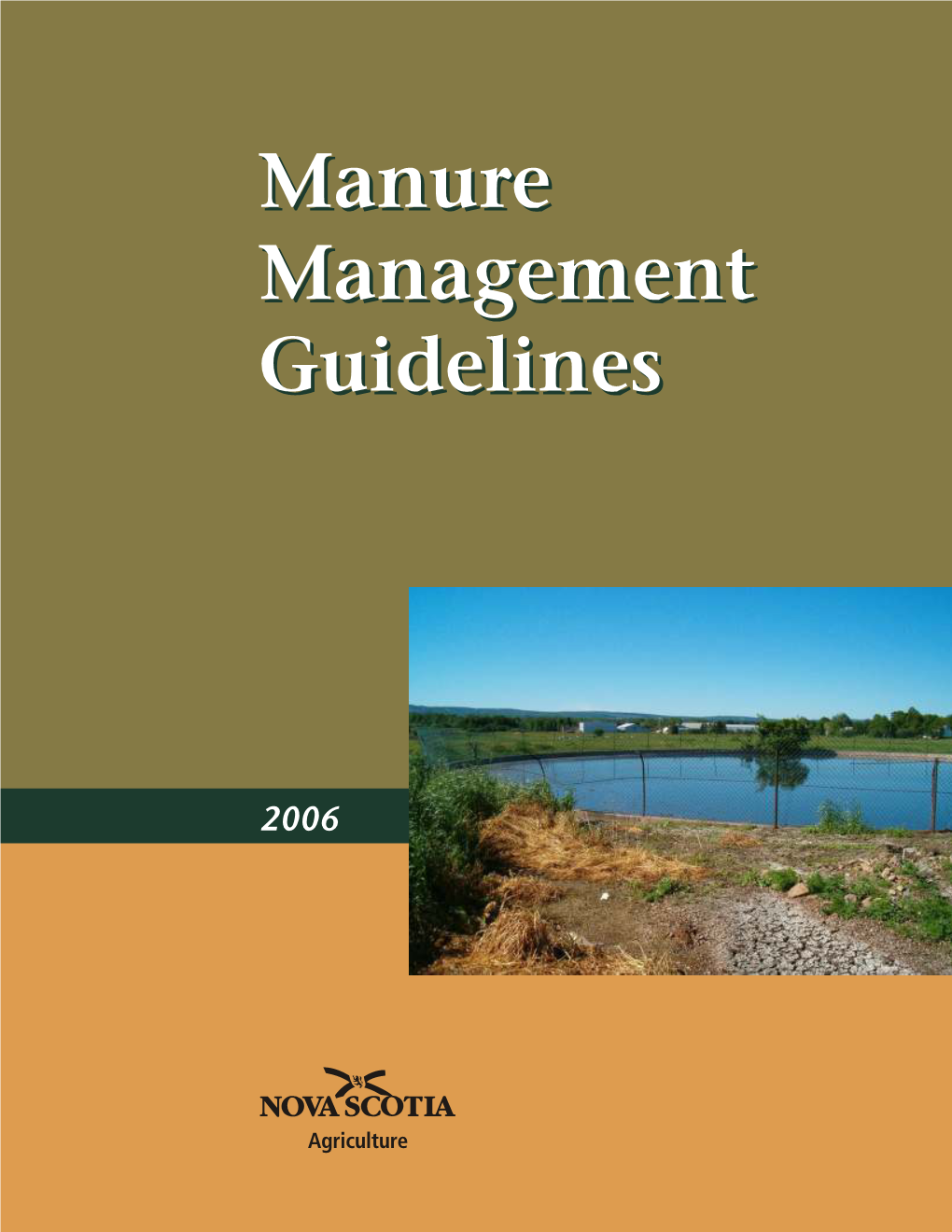 Manure Management Guidelines