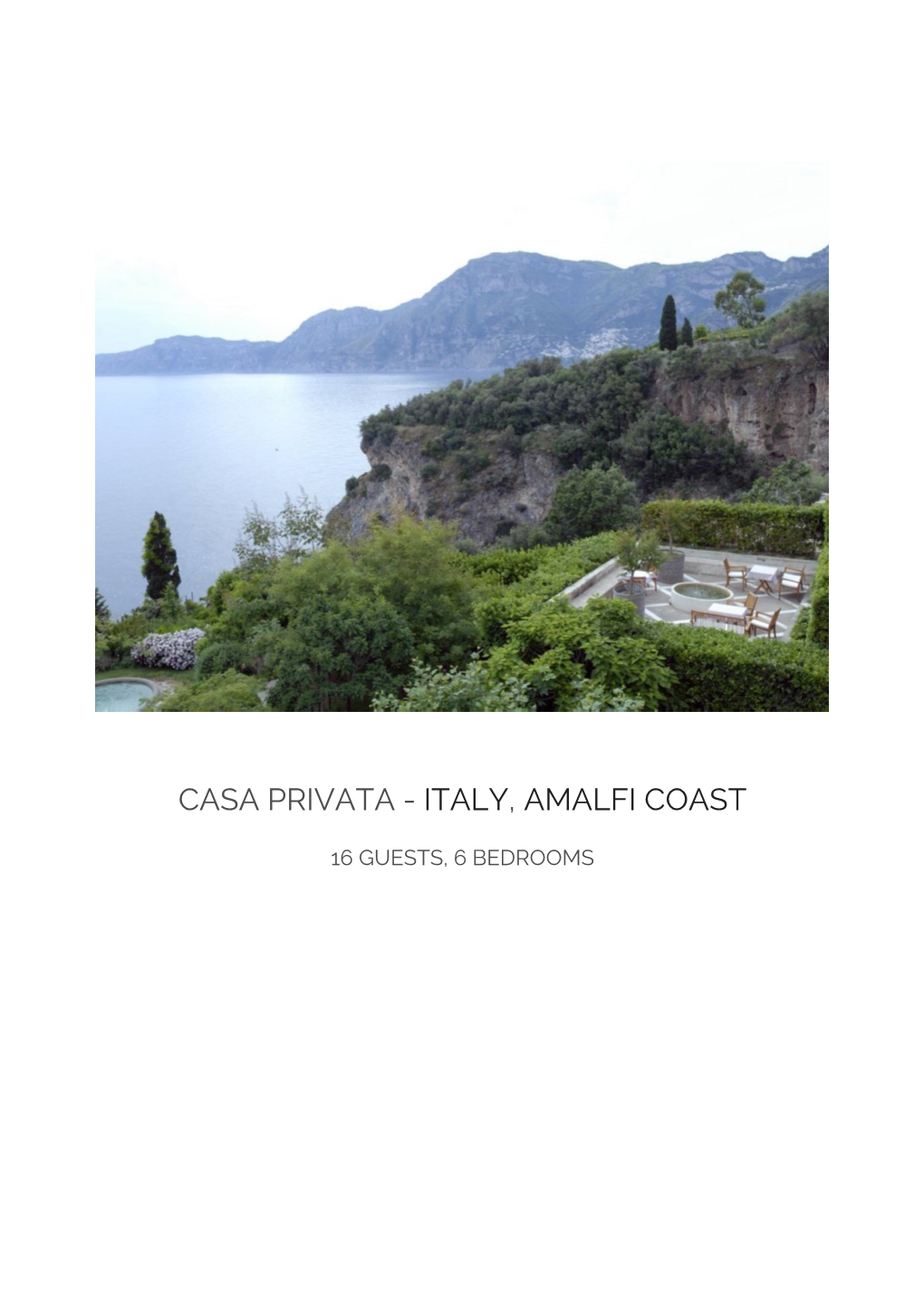 Casa Privata - Italy, Amalfi Coast