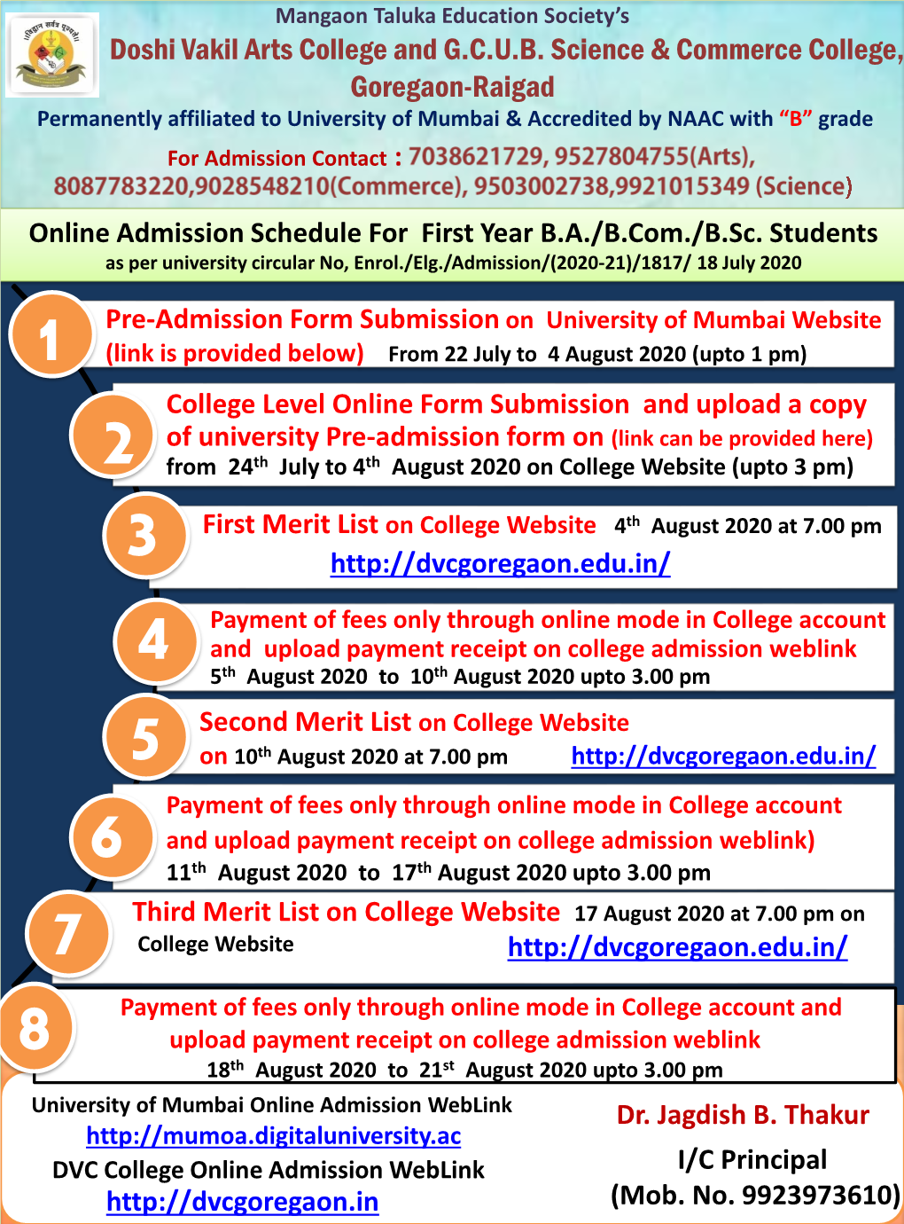 Doshi Vakil Arts College and G.C.U.B. Science & Commerce College, Goregaon-Raigad