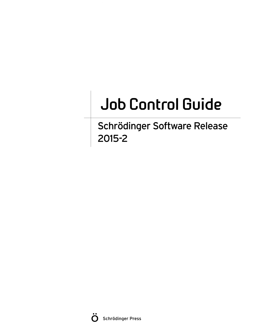 Job Control Guide