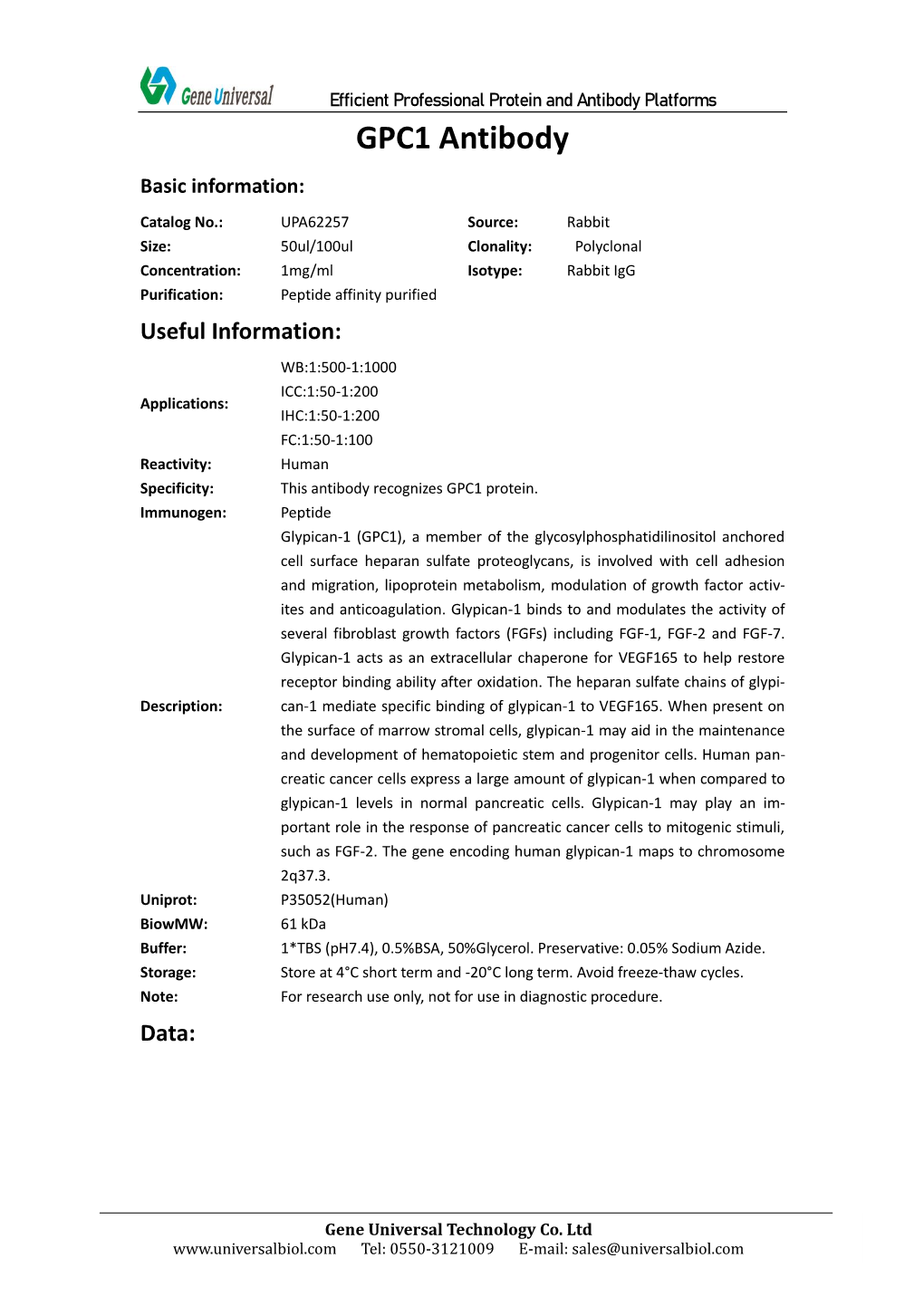 GPC1 Antibody