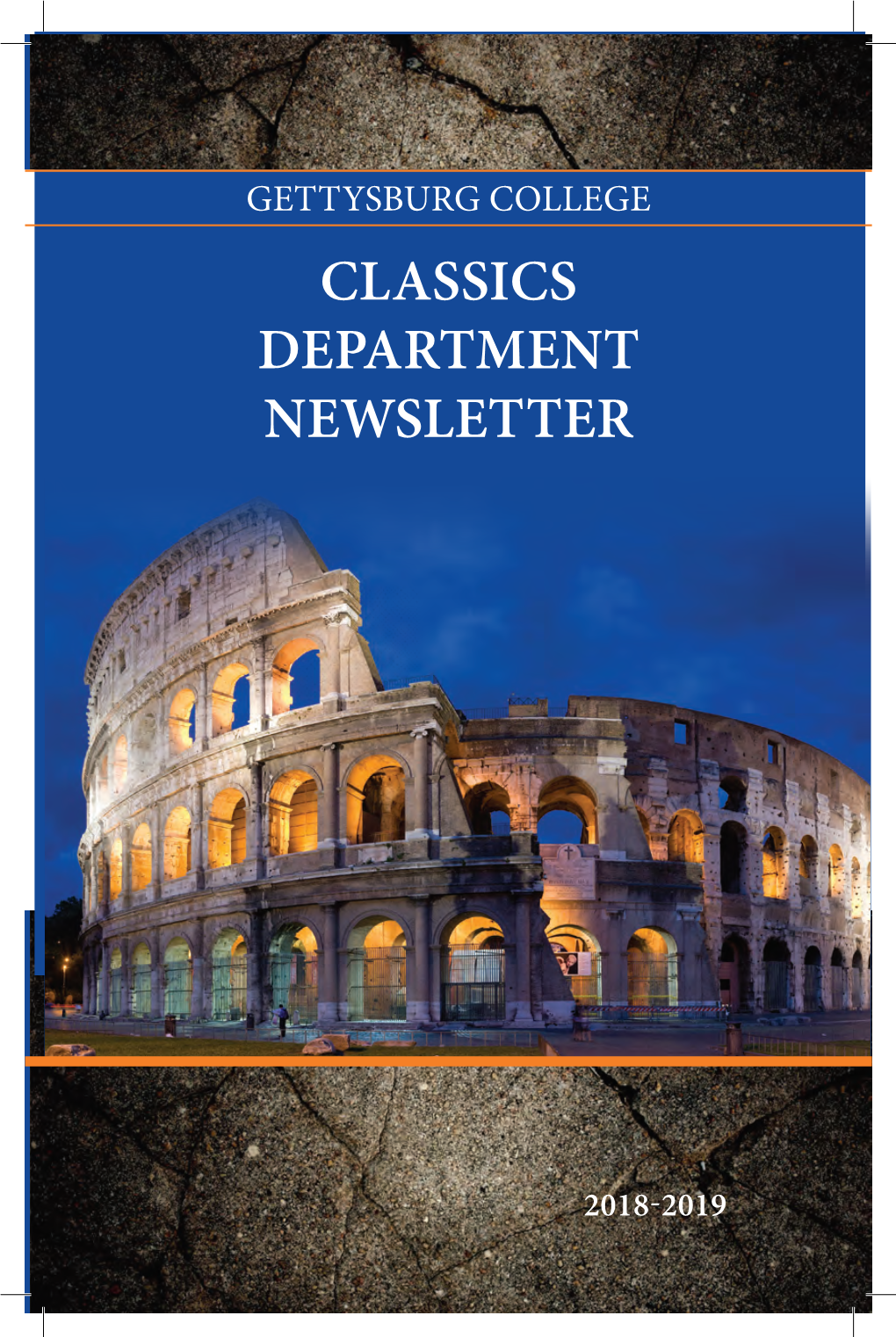 Classics Department Newsletter