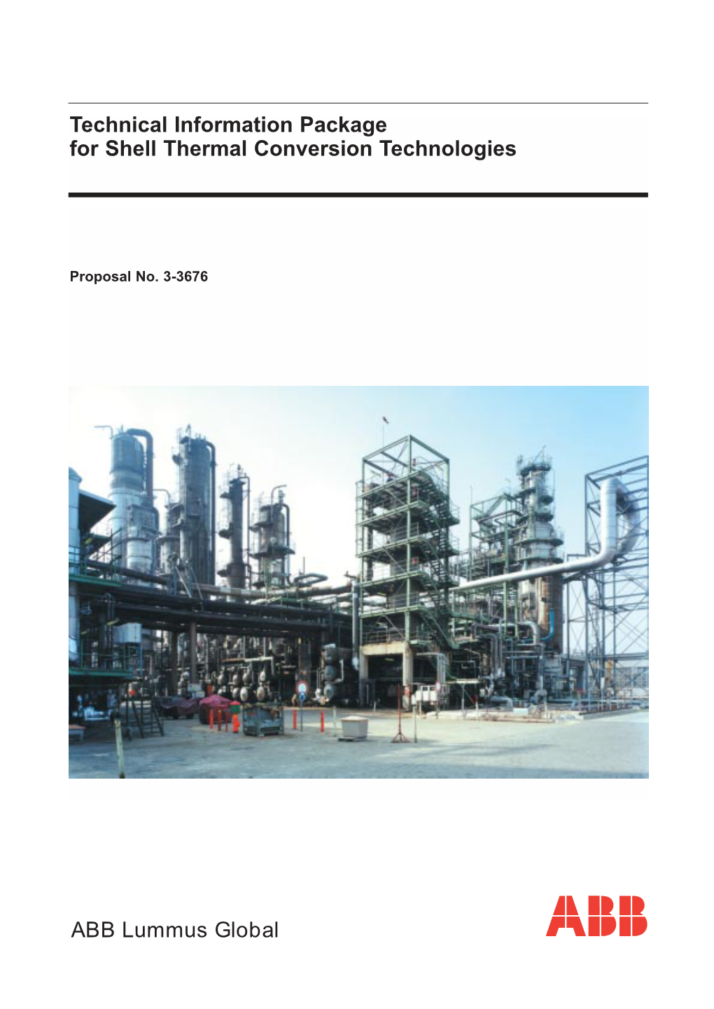 ABB Lummus Global Technical Information Package for Shell