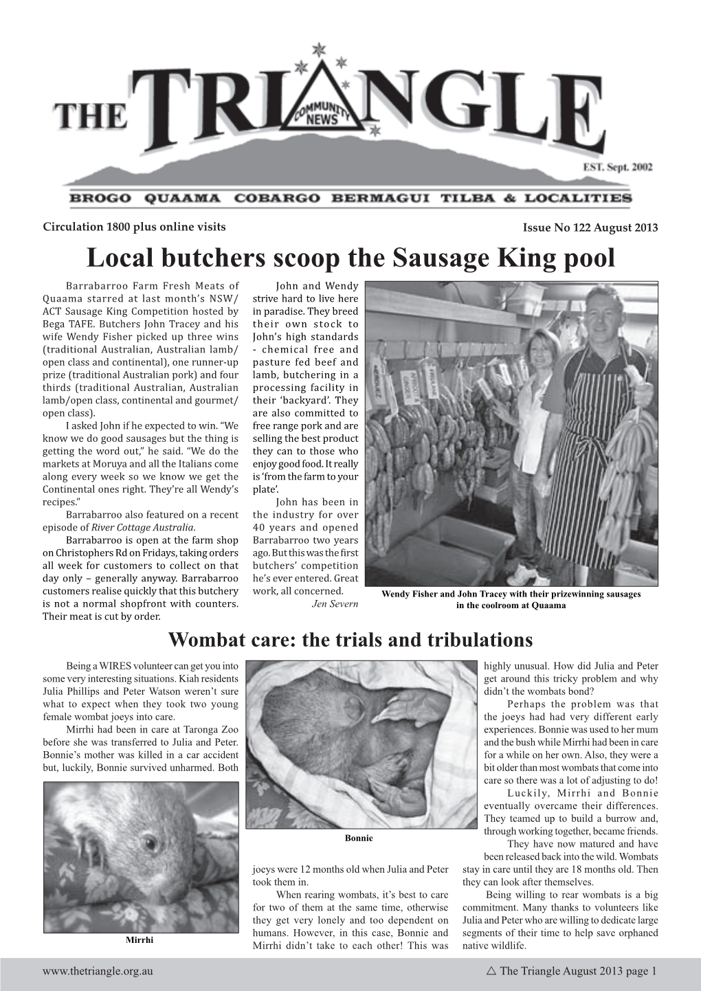 Local Butchers Scoop the Sausage King Pool