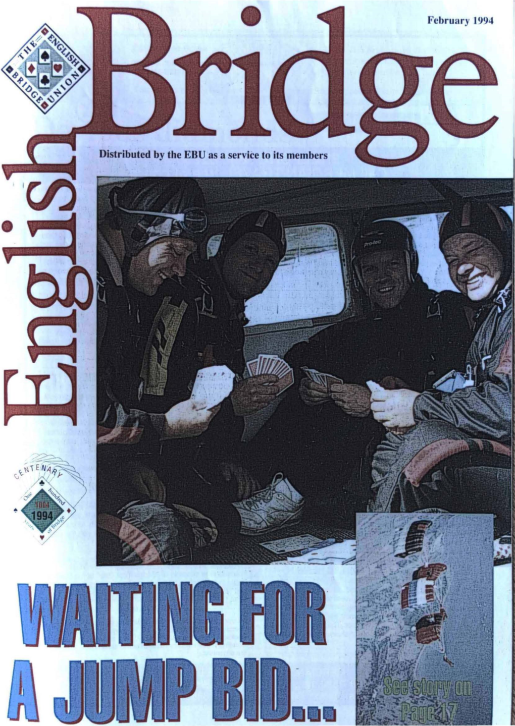 Excel Bridge MARCH 1994 (Friday 4Th to Monday 7Th)- £179 for the Venj Best in Under the Direction of Maureen and Bert Lorman Luxury Bridge Weekends