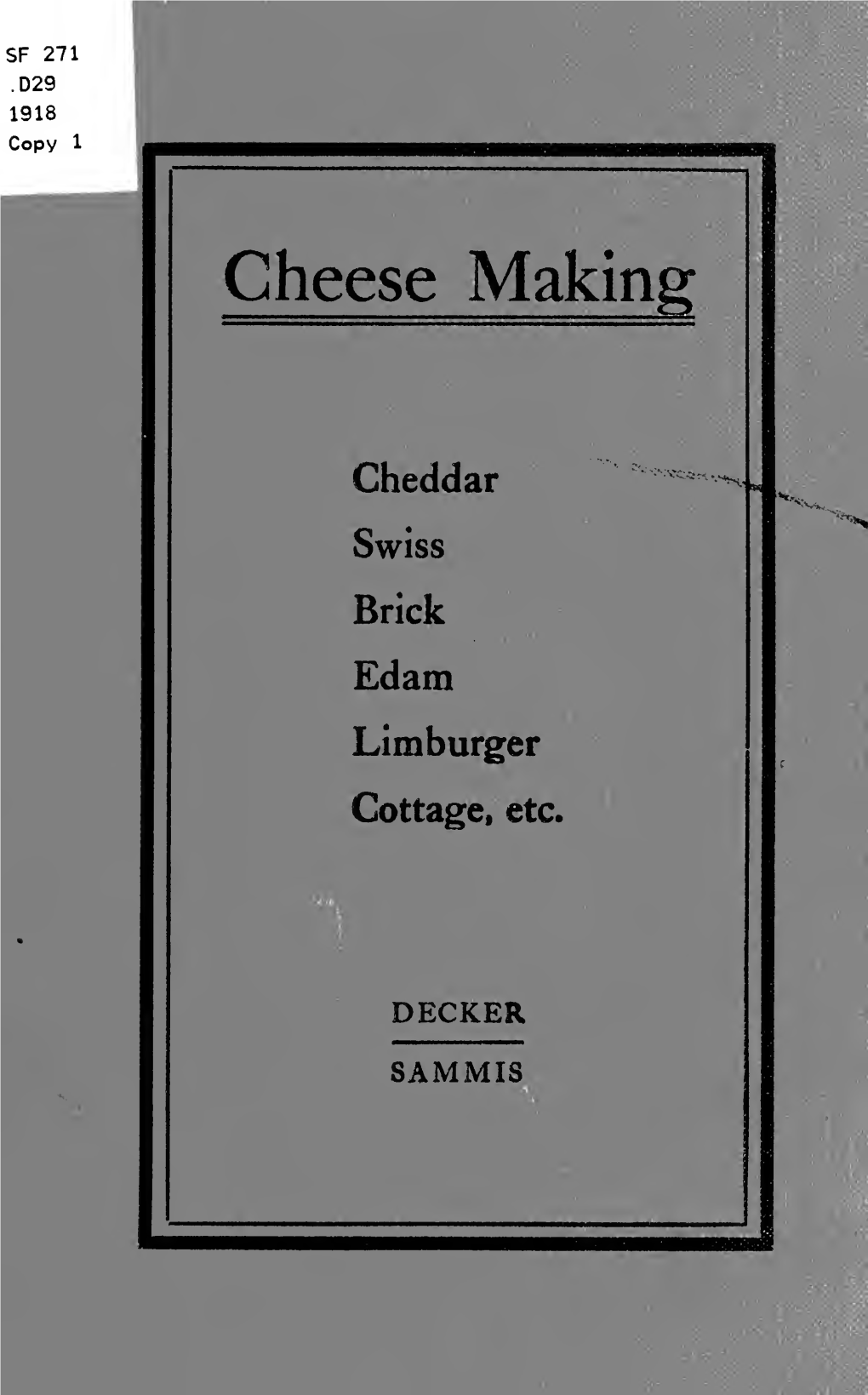 Cheese Making