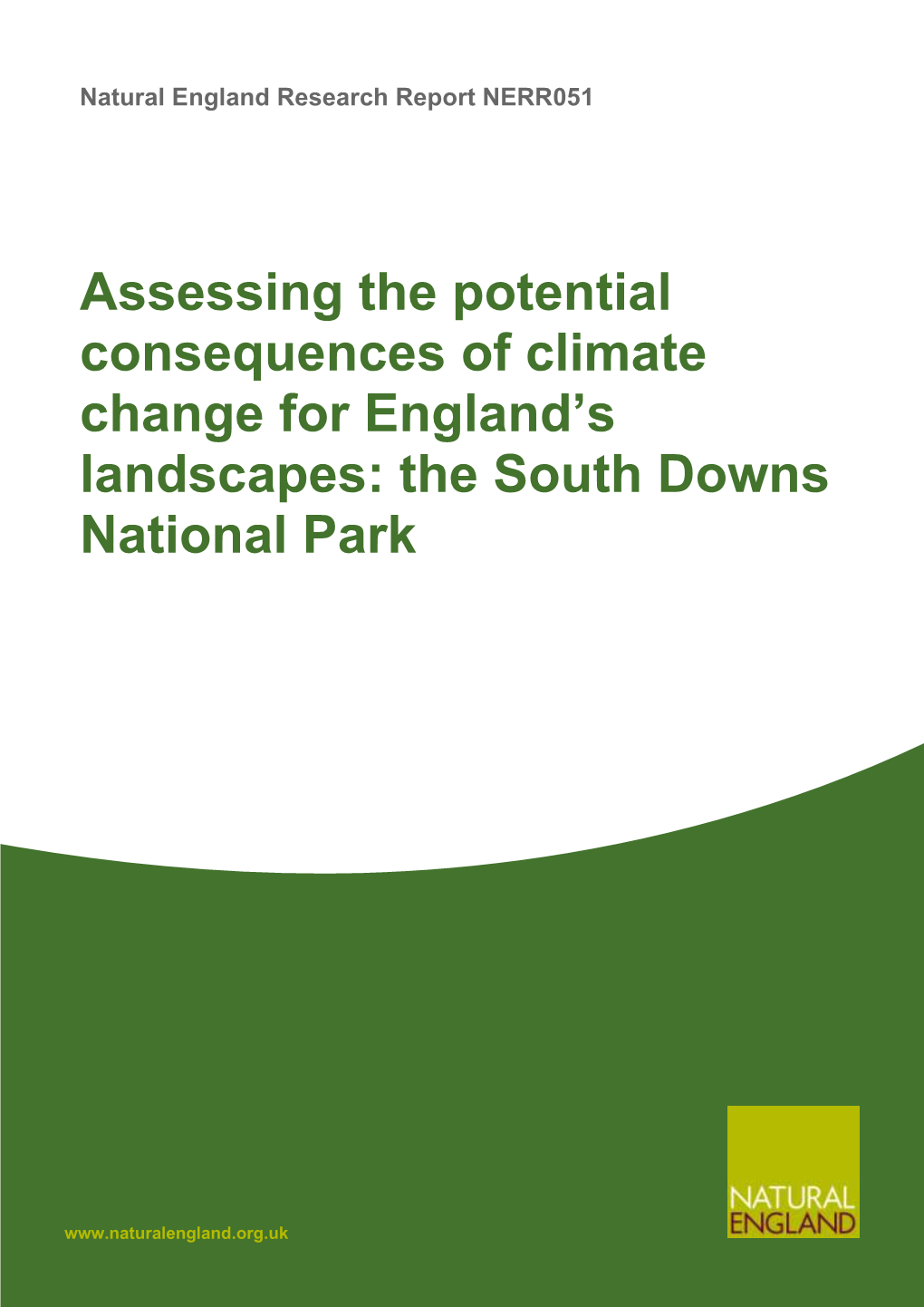 The South Downs National Park