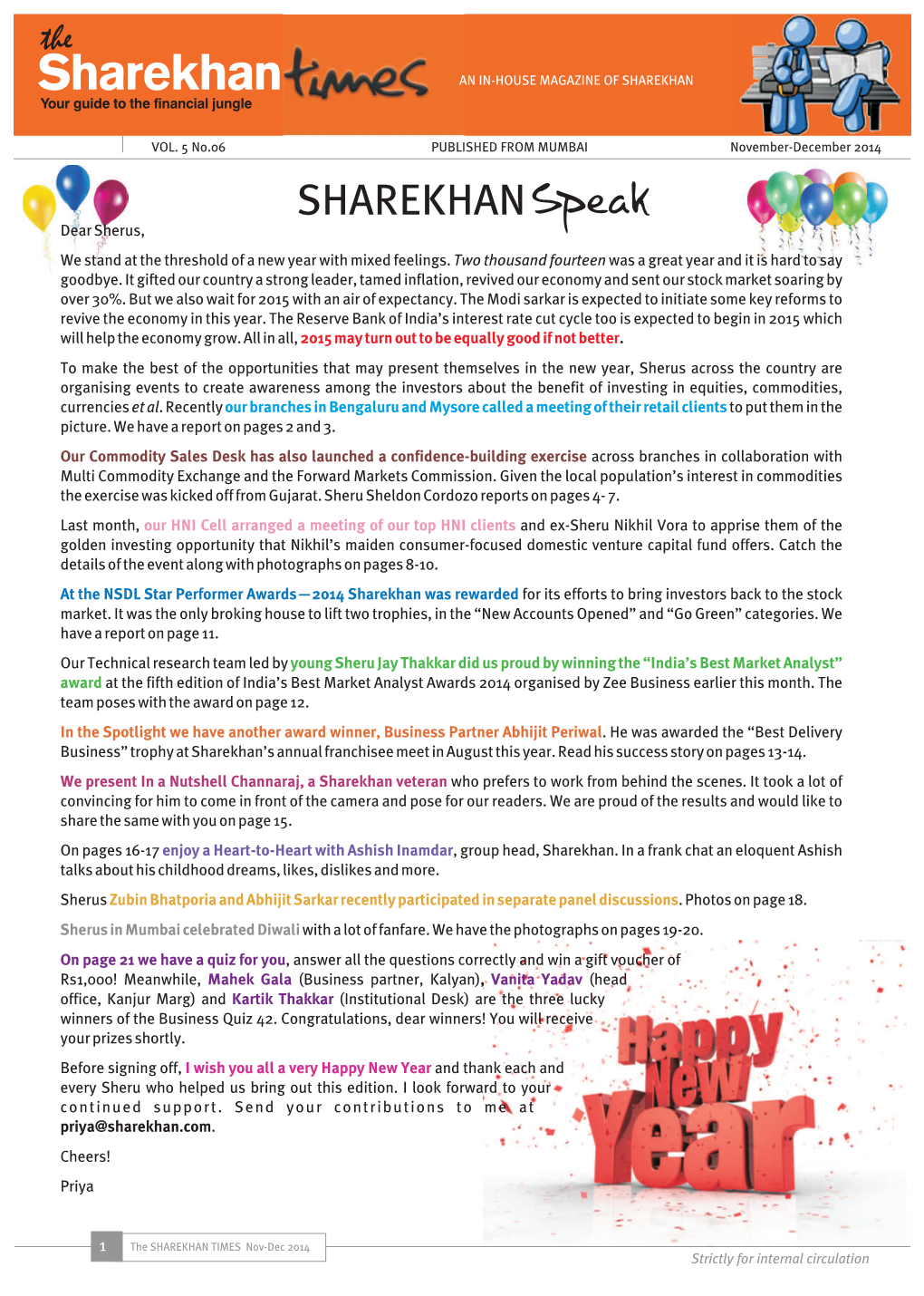 Sharekhan Times Dec2014 V5.Cdr