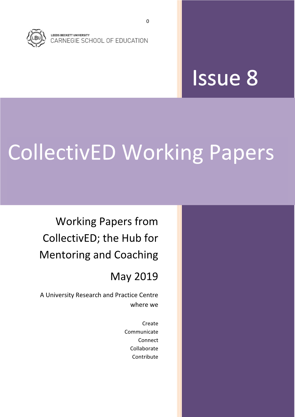 Collectived Working Papers