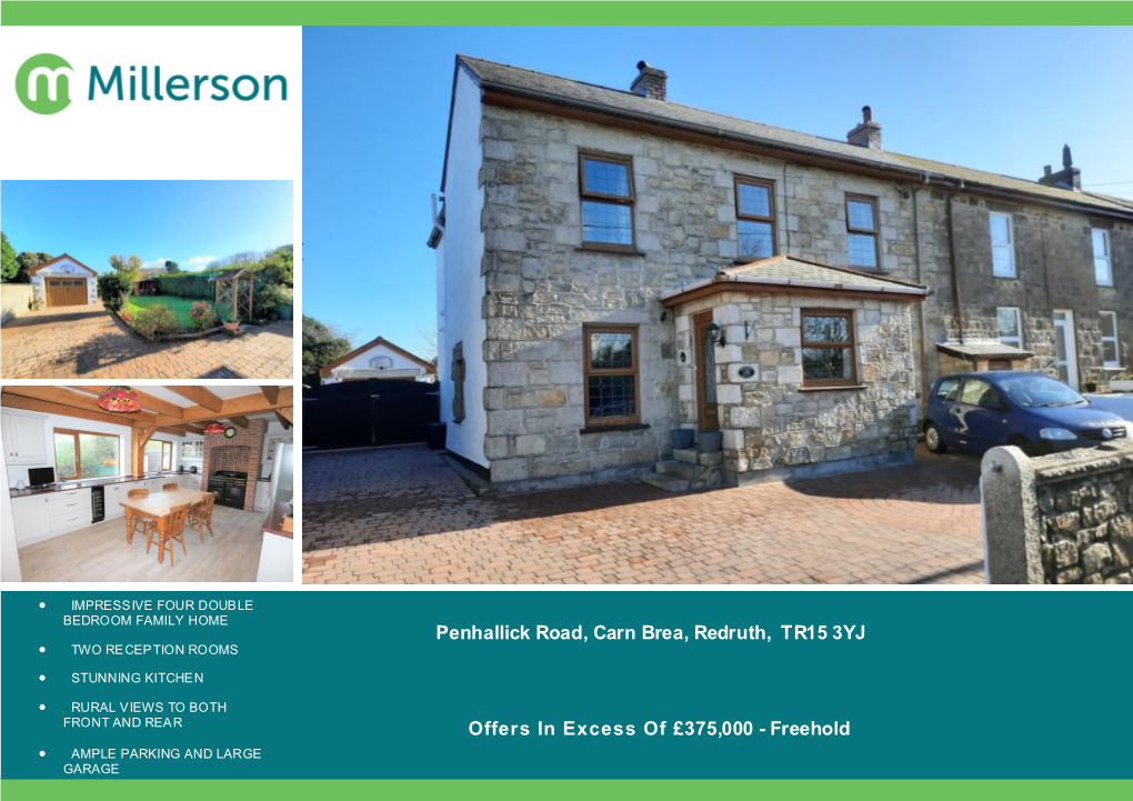 Penhallick Road, Carn Brea, Redruth, TR15 3YJ Offers In