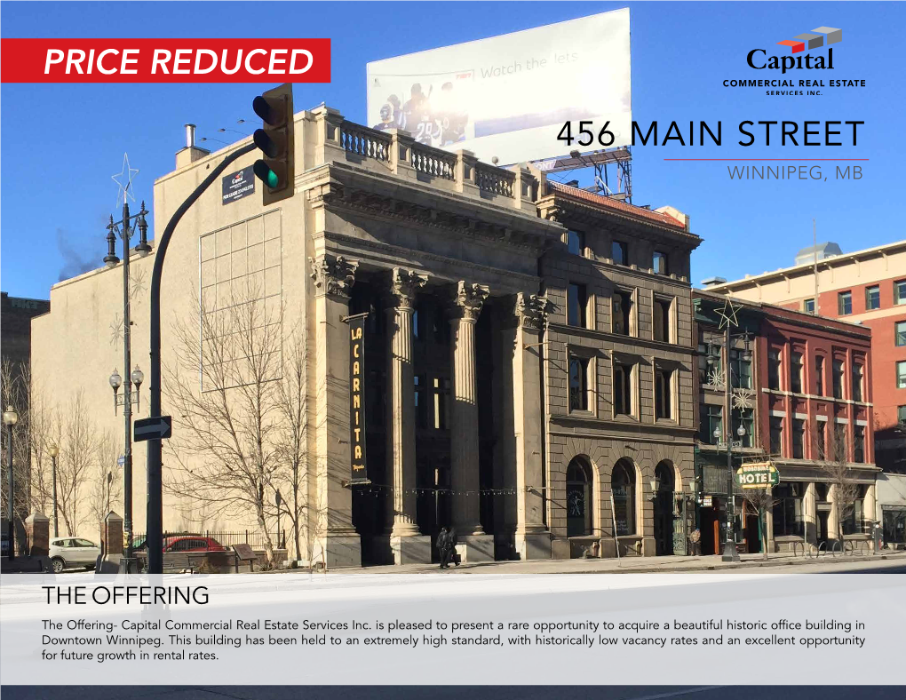 456 Main Street Price Reduced