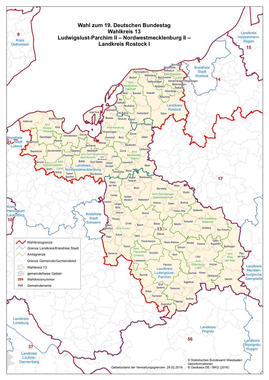 Landkreis Mecklen- Burgische Seenplatte Landkreis Rostock