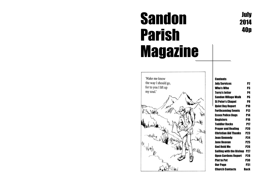 Sandon Parish Magazine