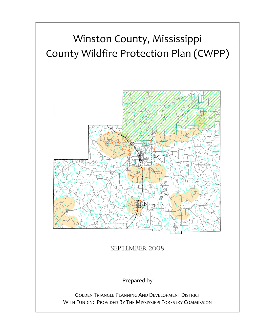 Winston County, Mississippi County Wildfire Protection Plan (CWPP)