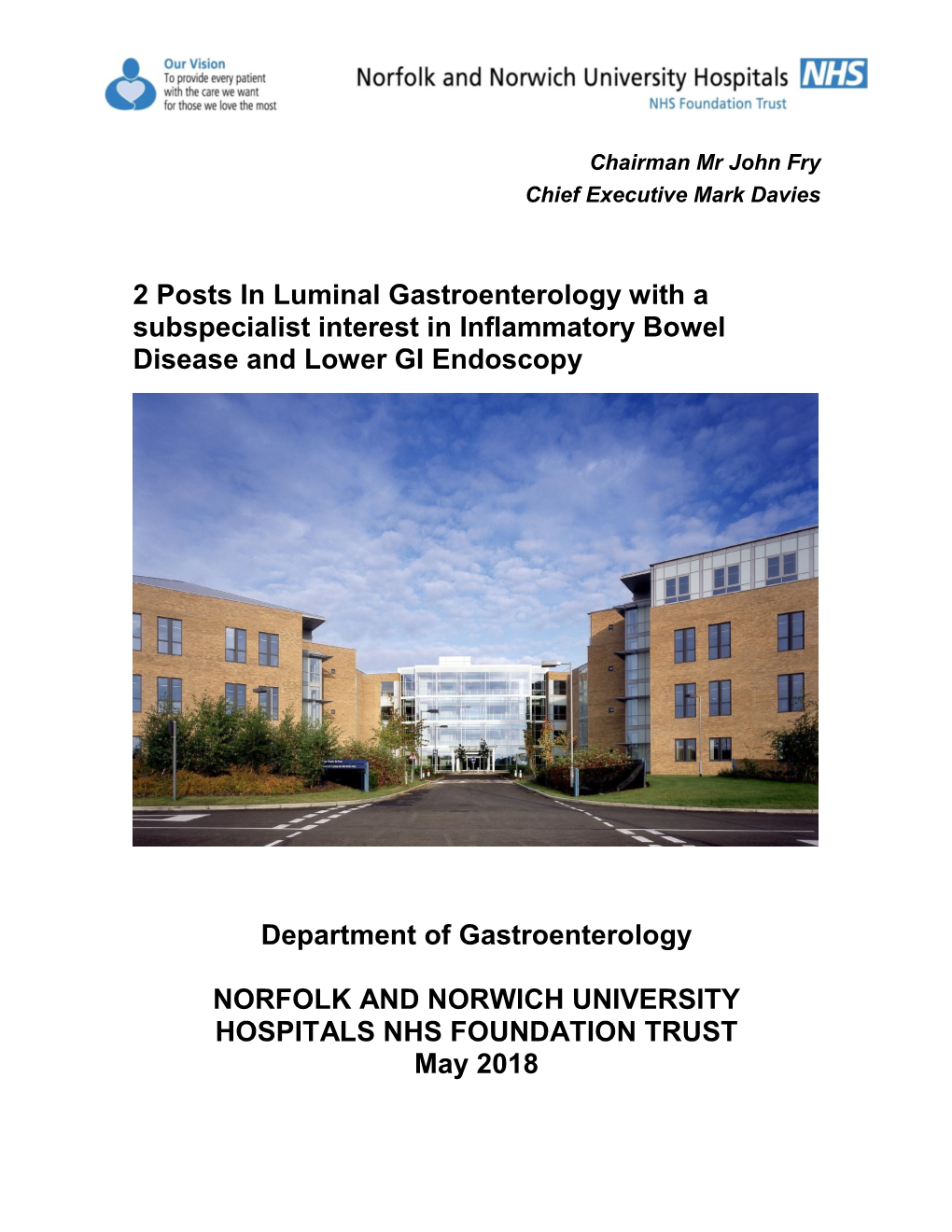 Consultant Information Pack Front Cover