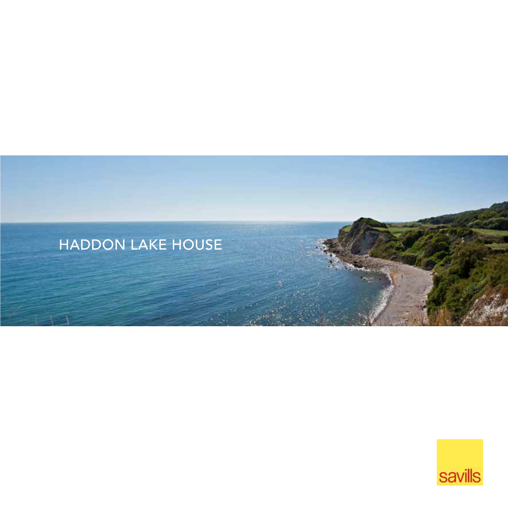 HADDON LAKE HOUSE HADDON LAKE HOUSE St Lawrence, Isle of Wight