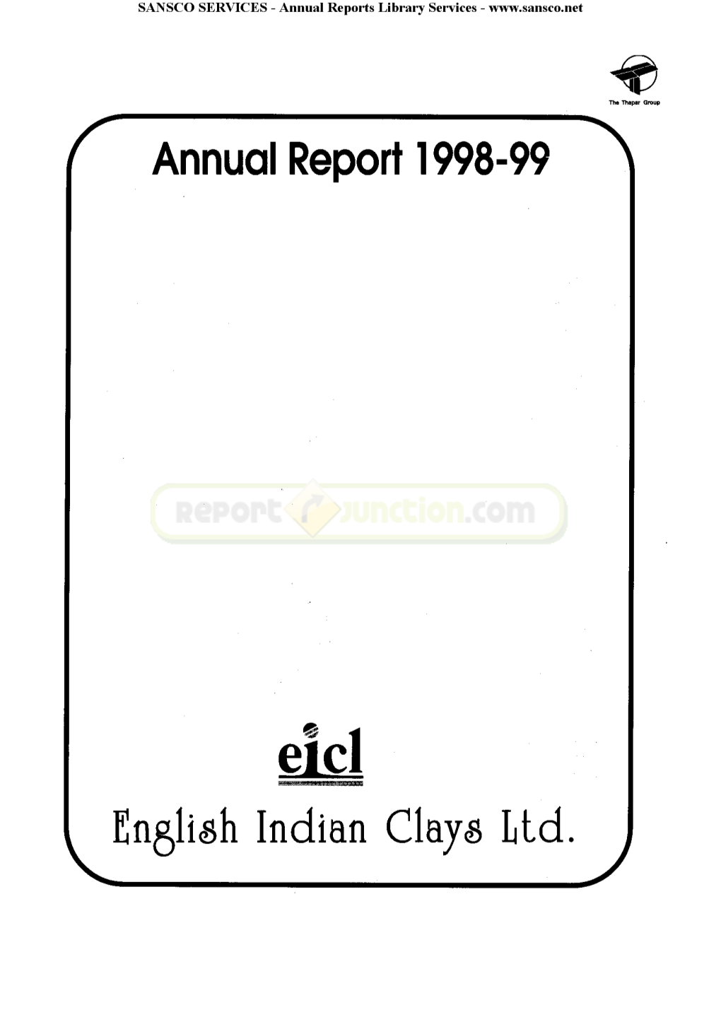 I English Indian Clays Ltd. I