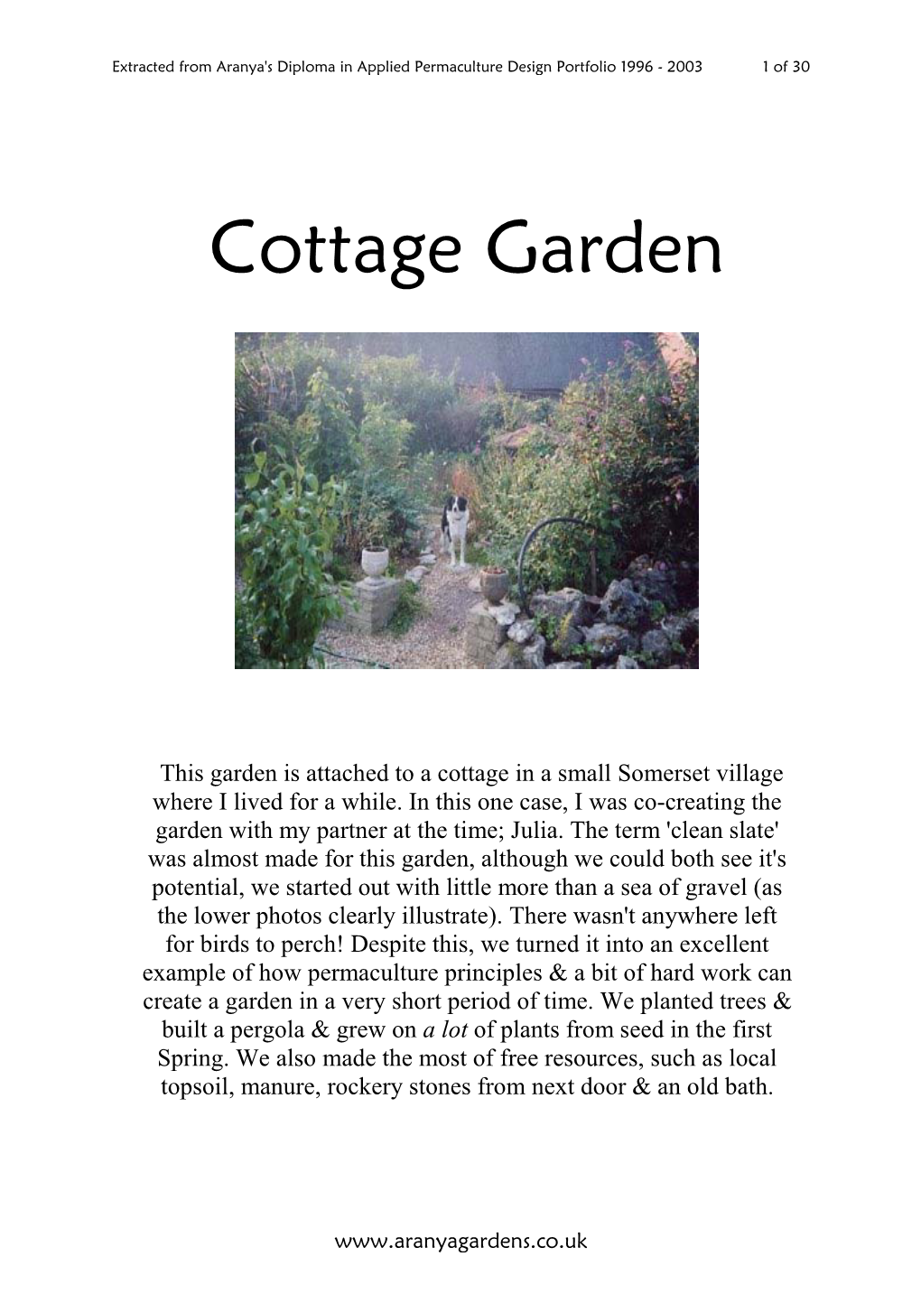 Cottage Garden