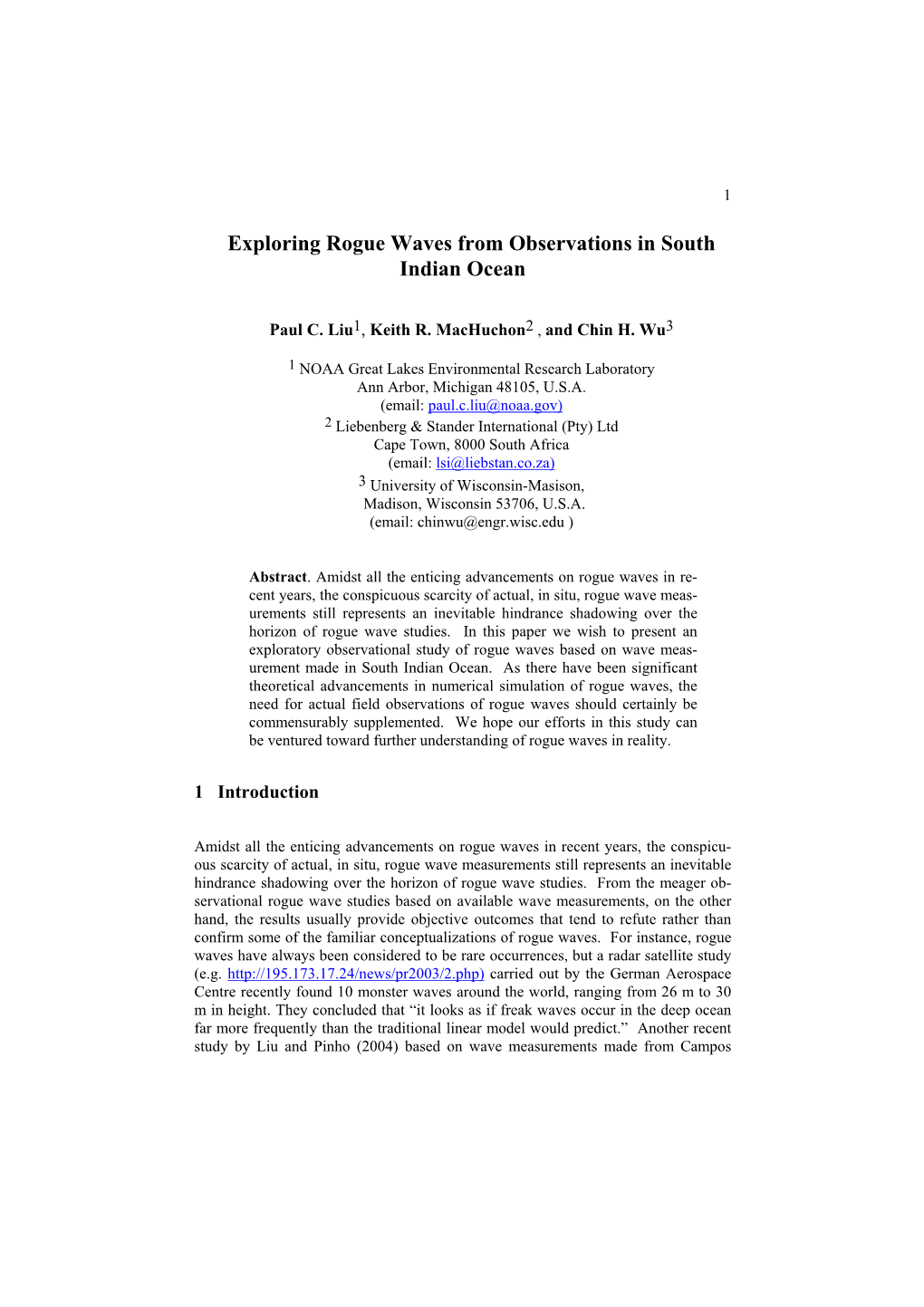 Exploring Rogue Waves from Observations in South Indian Ocean