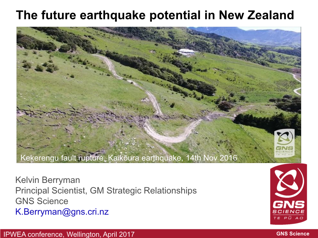 Kekerengu Fault Rupture, Kaikōura Earthquake, 14Th Nov 2016