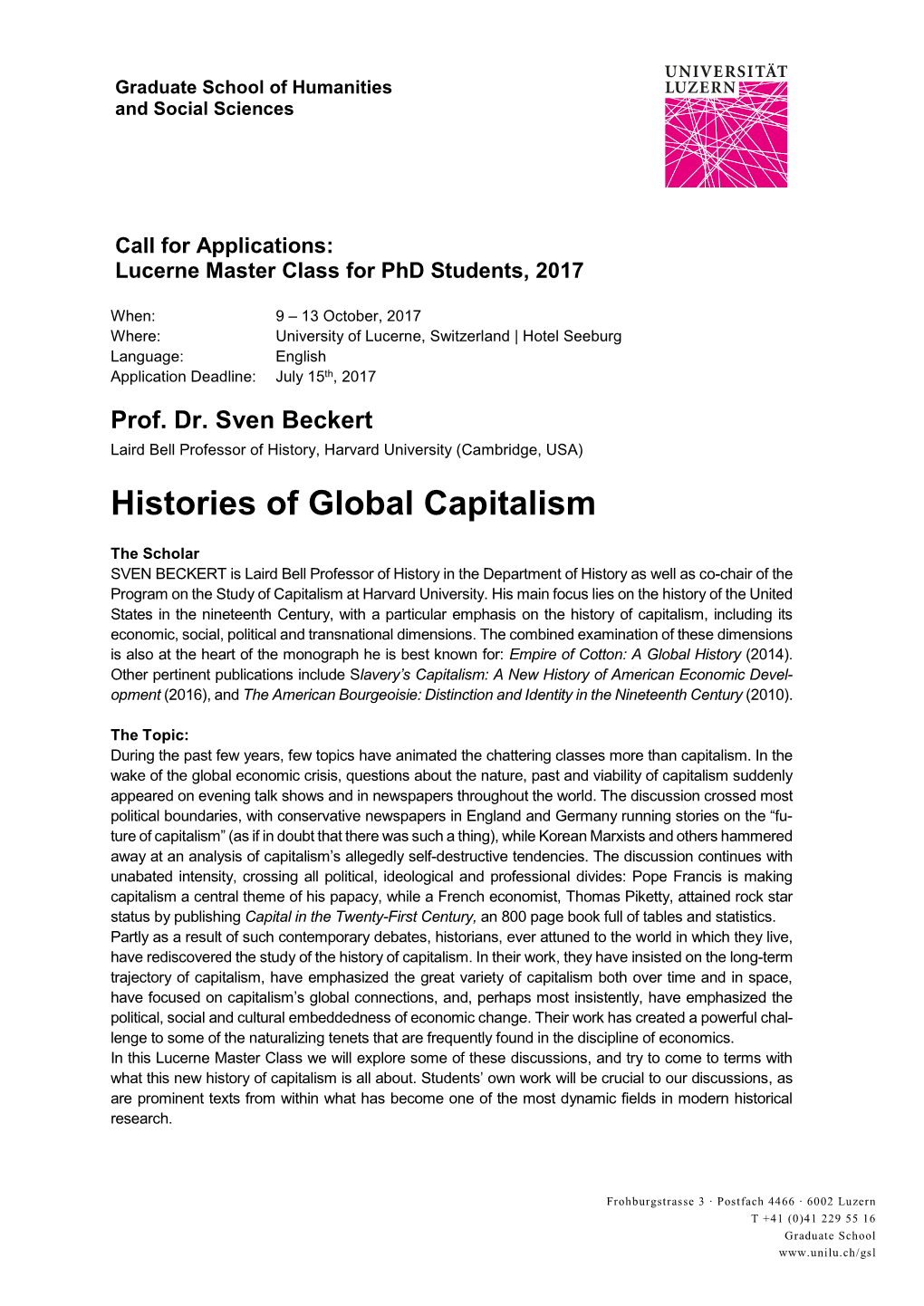 Histories of Global Capitalism