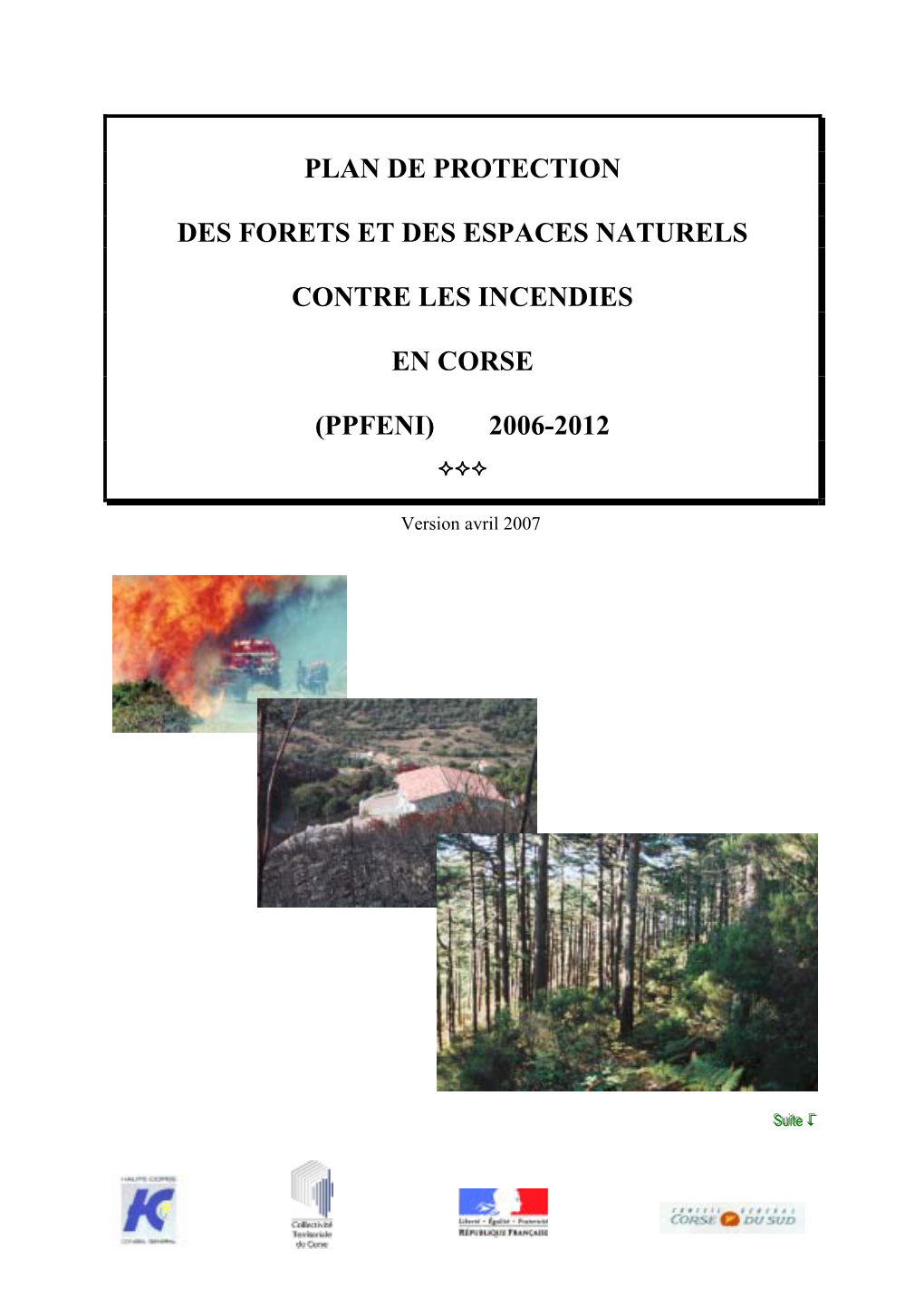 Plan De Protection Des Forets Et Des Espaces