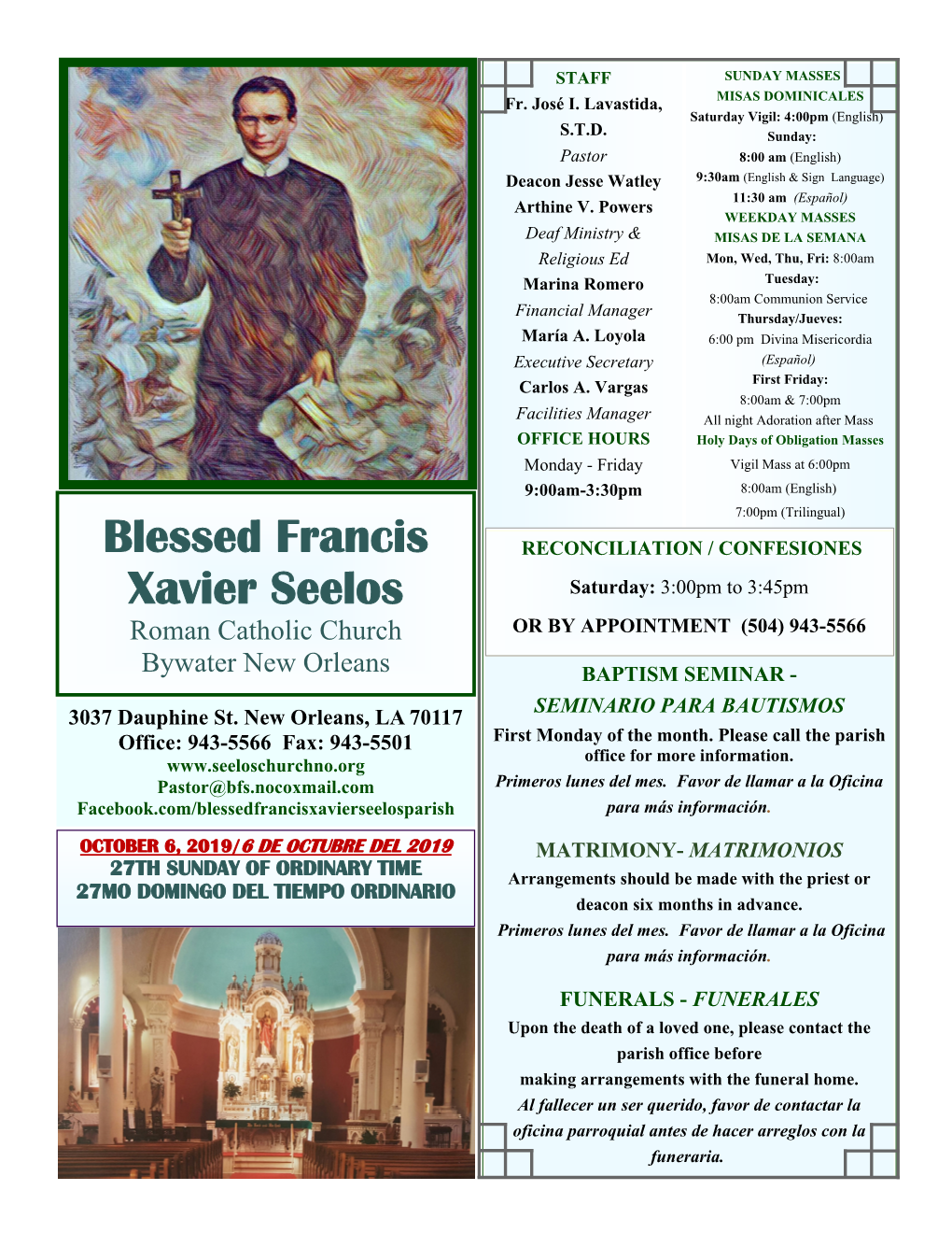 Blessed Francis Xavier Seelos