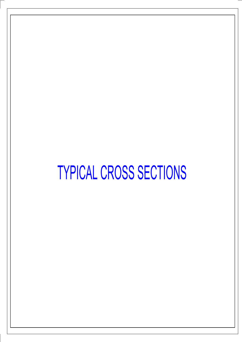 Typical Cross Sections Mahatma Phule Chowk