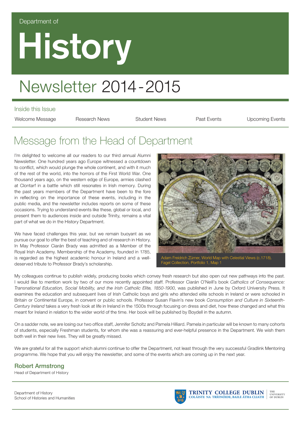 Newsletter 2014-2015