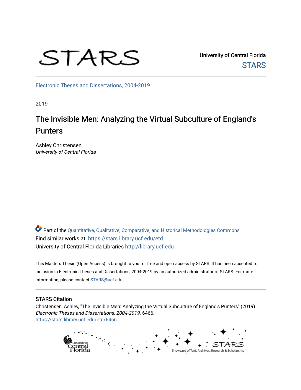 Analyzing the Virtual Subculture of England's Punters