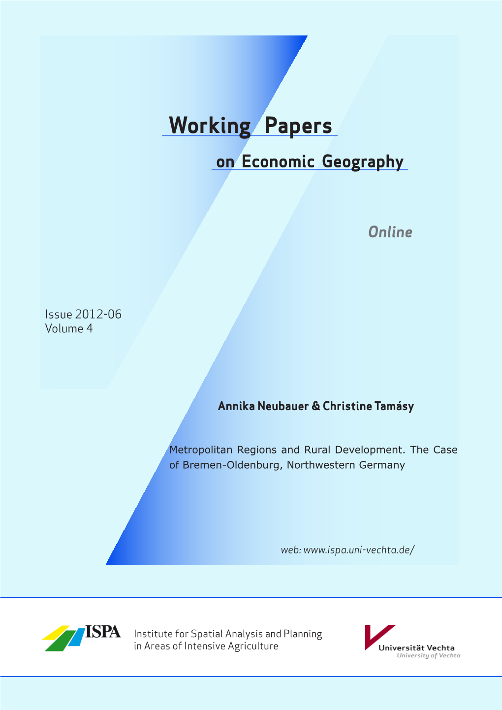 Working Papers