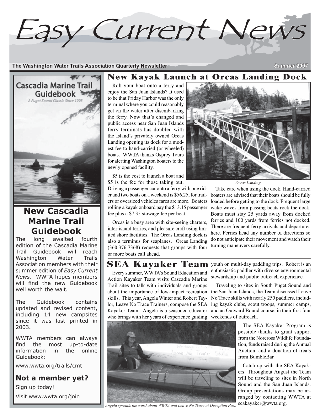 Summer 2007 Easy Current News