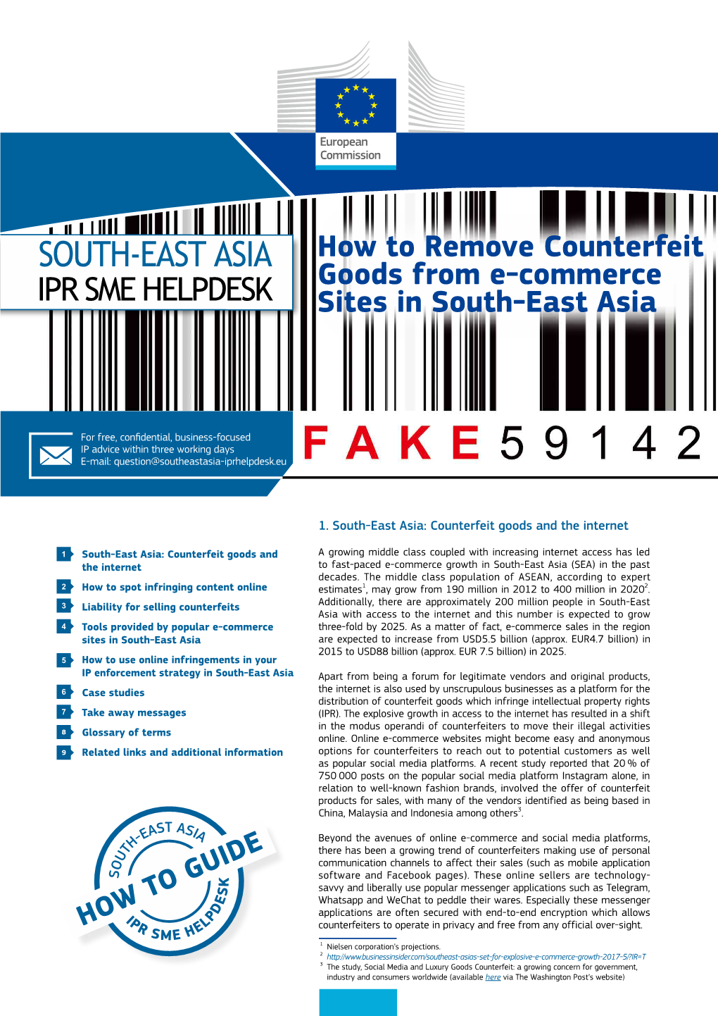 How to Remove Counterfeit Goods from E-Commerce Sites in South-East Asia