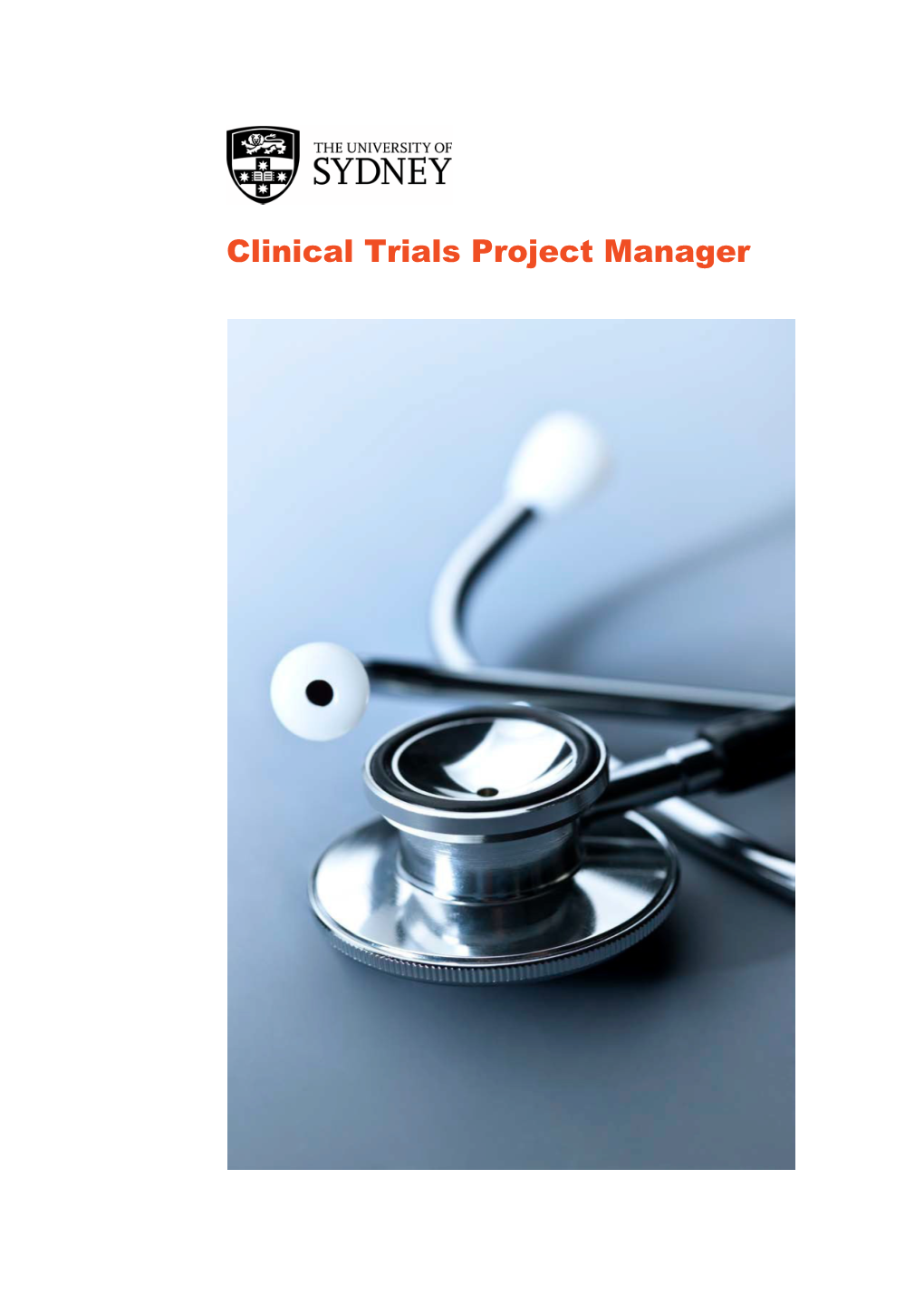 Clinical Trials Project Manager Reports To