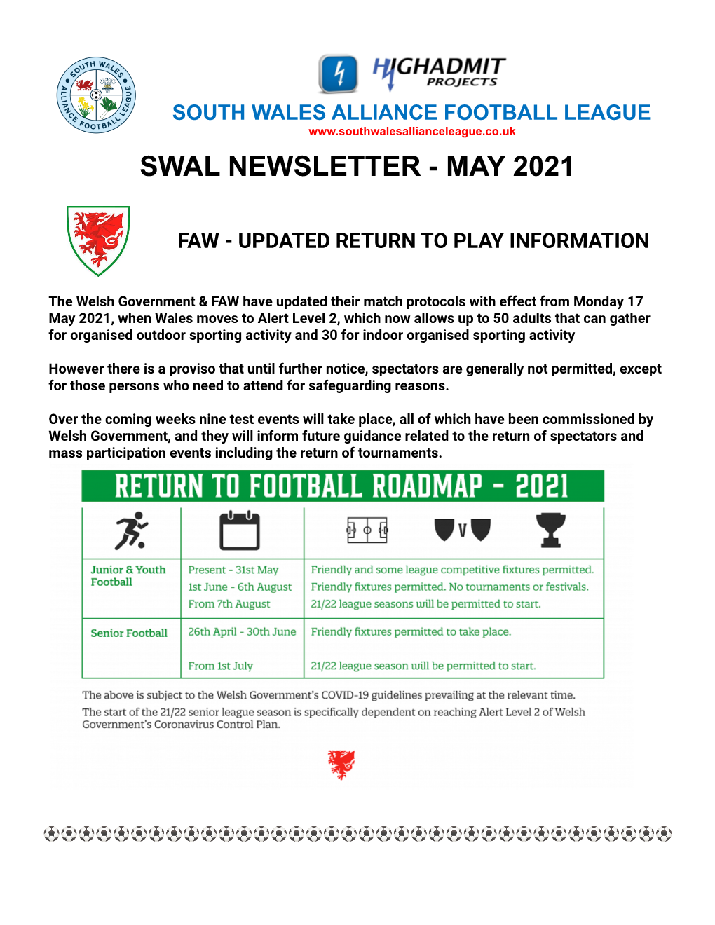 SWAL Newsletter May 2021