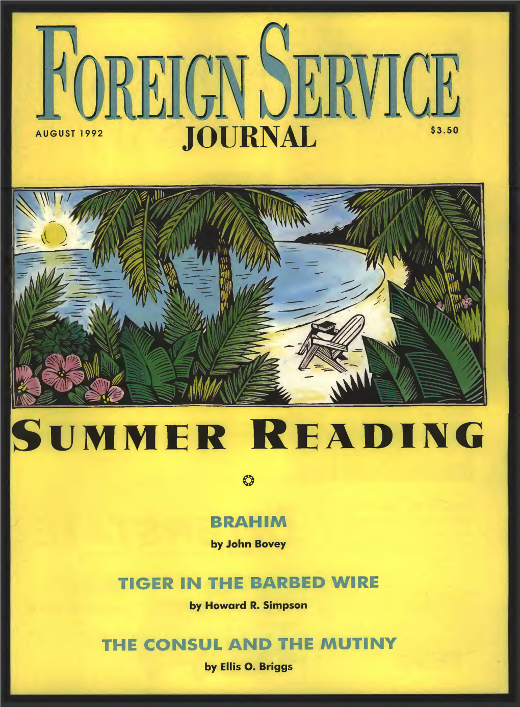 The Foreign Service Journal, August 1992