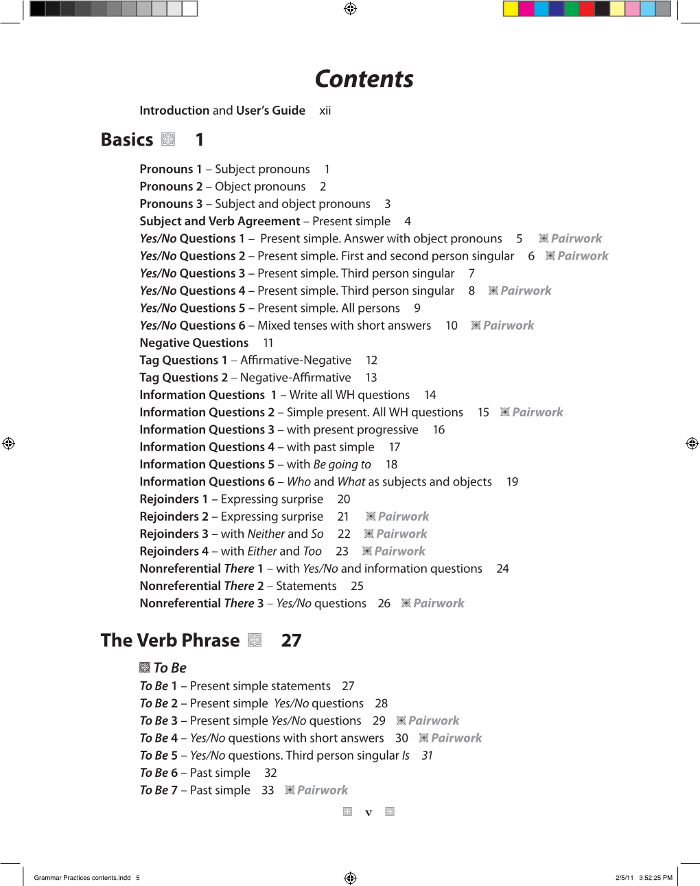 Grammar Practices Contents.Indd