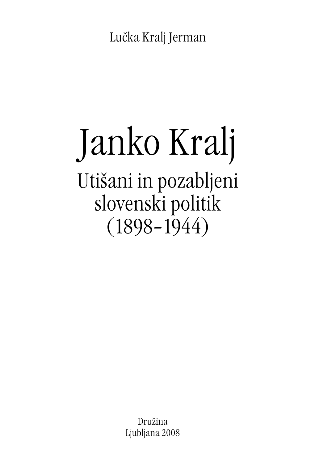 Janko Kralj.Indd