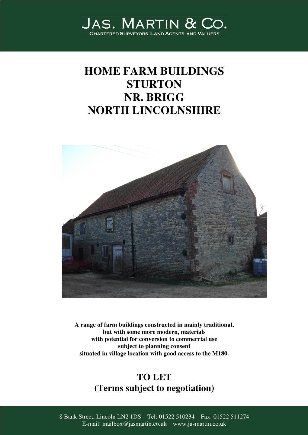 Home Farm Buildings Sturton Nr. Brigg North Lincolnshire
