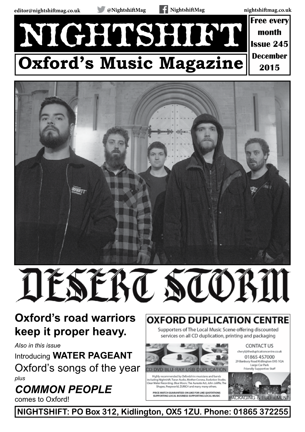 Oxford's Music Magazine