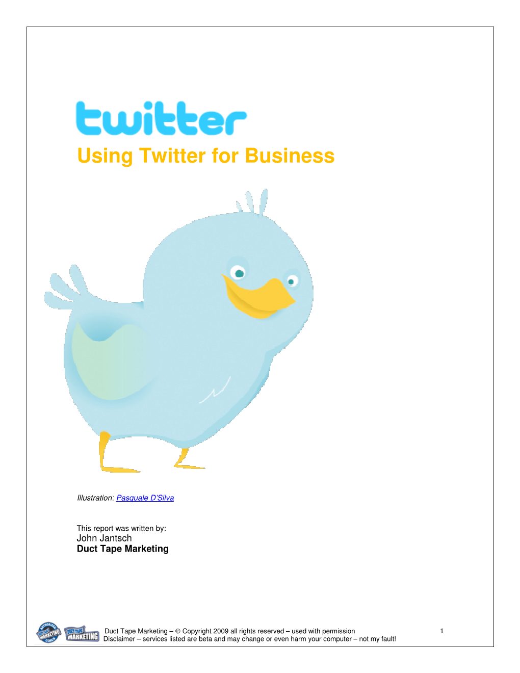 Using Twitter for Business