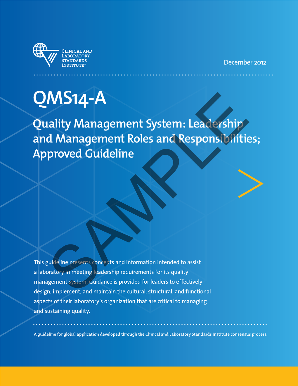 QMS14-A: Quality Management System