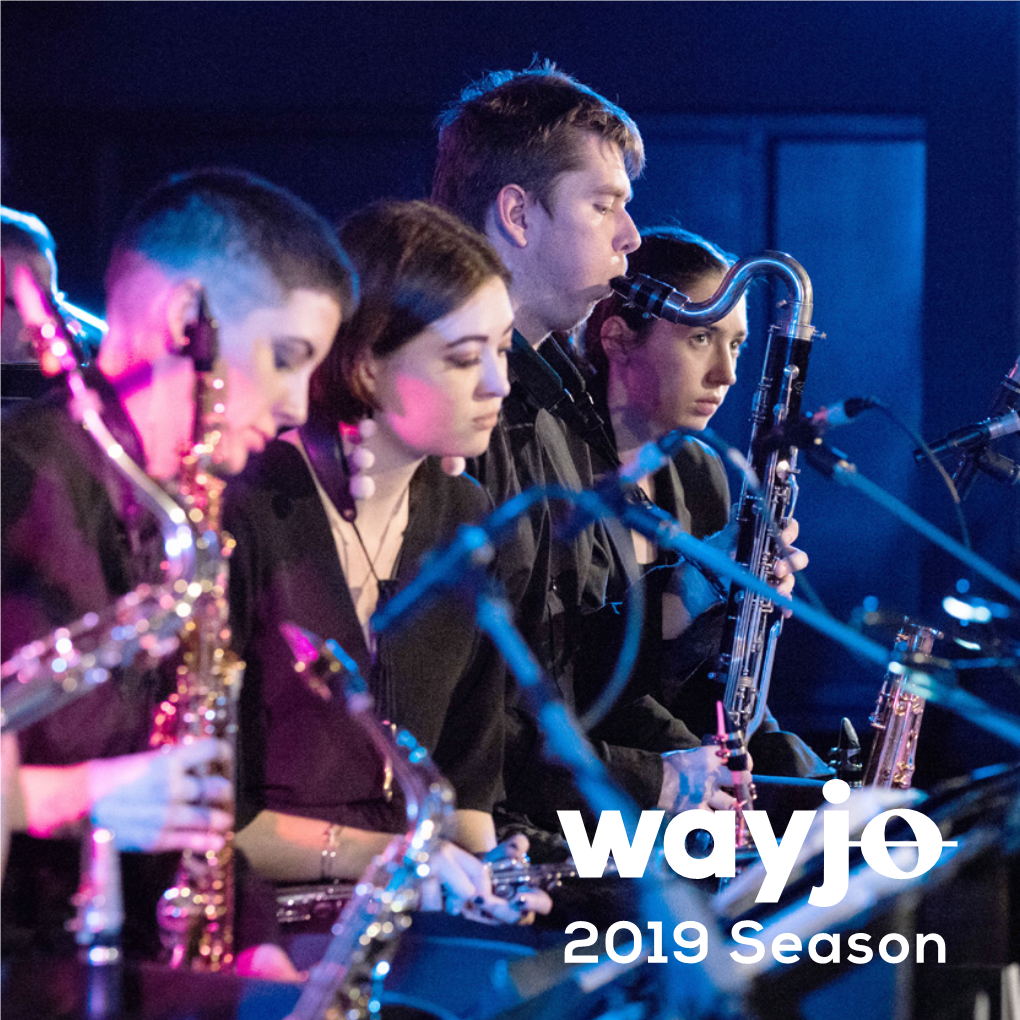 2019 Season WAYJO 2019 Season