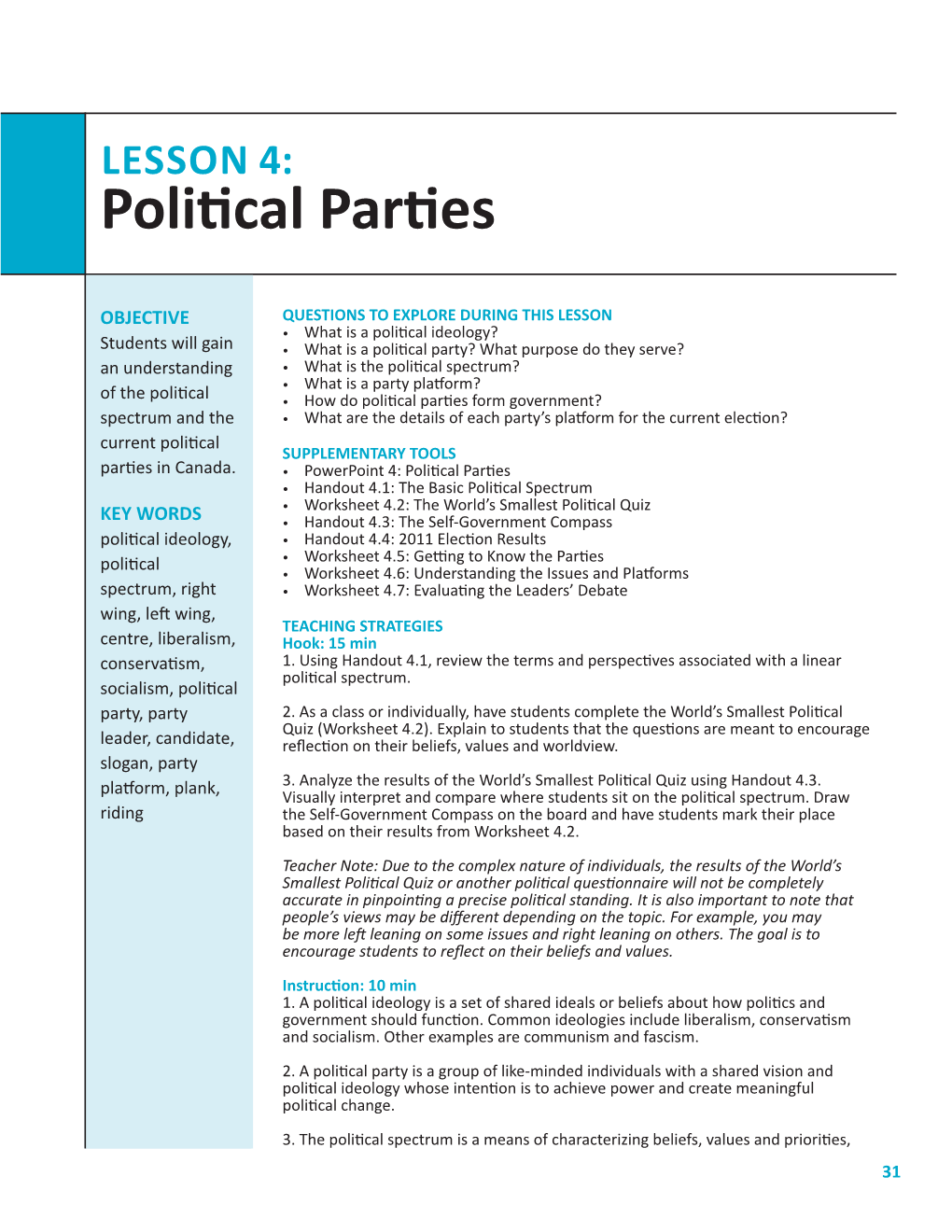 Political Parties