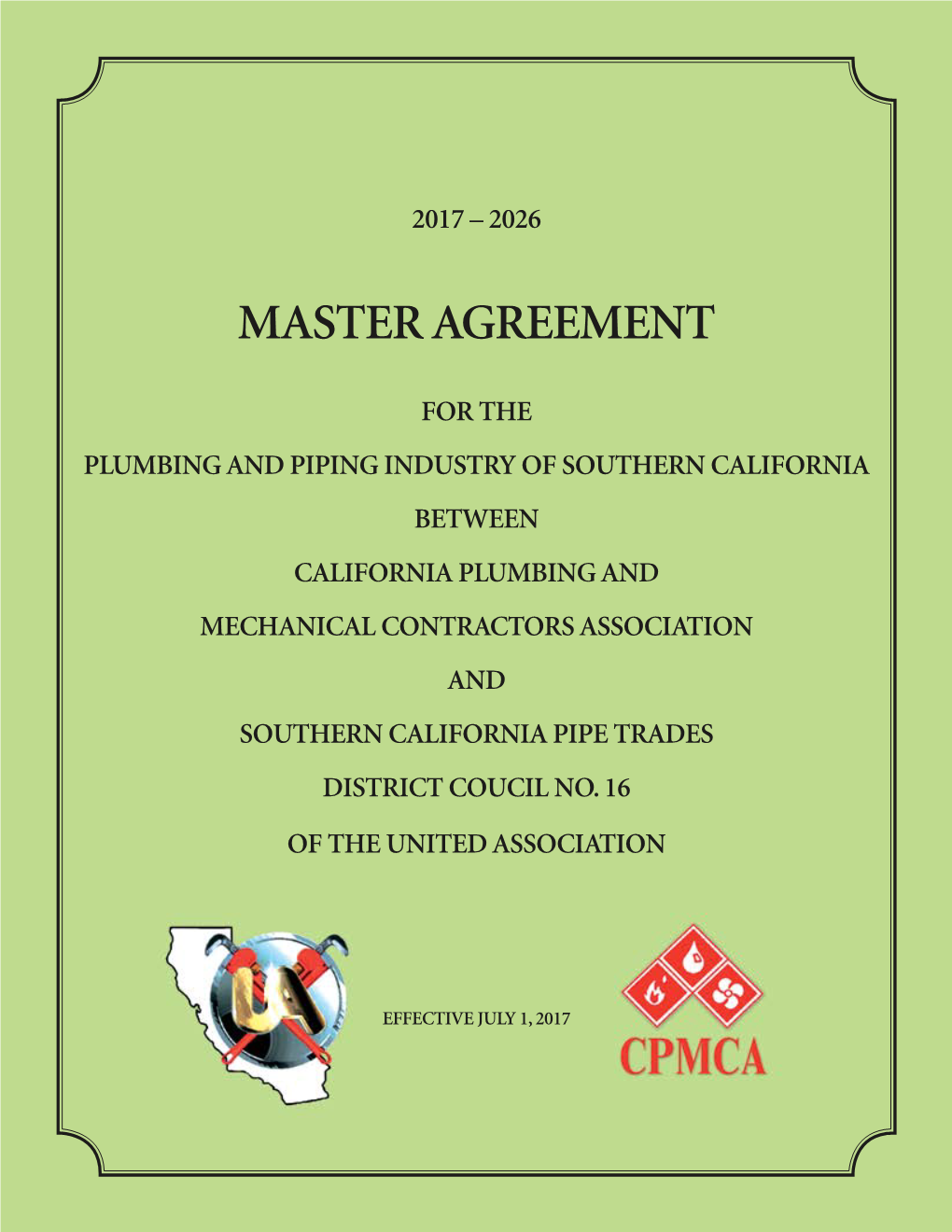 Master Agreement