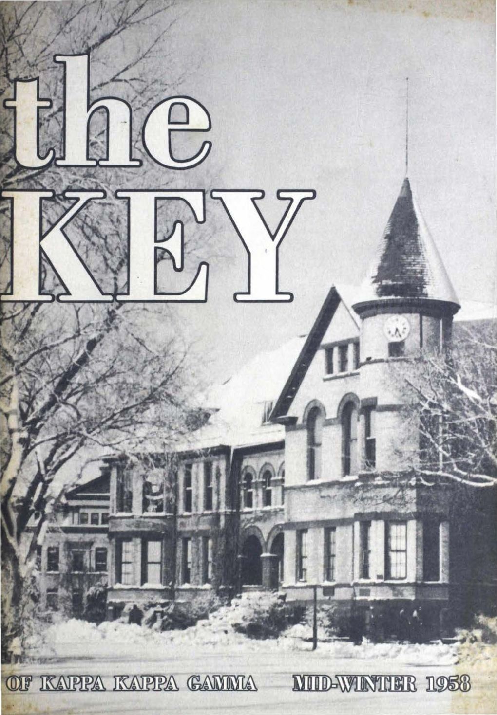 THE KEY VOL 75 NO 1 MID-WINTER 1958.Pdf